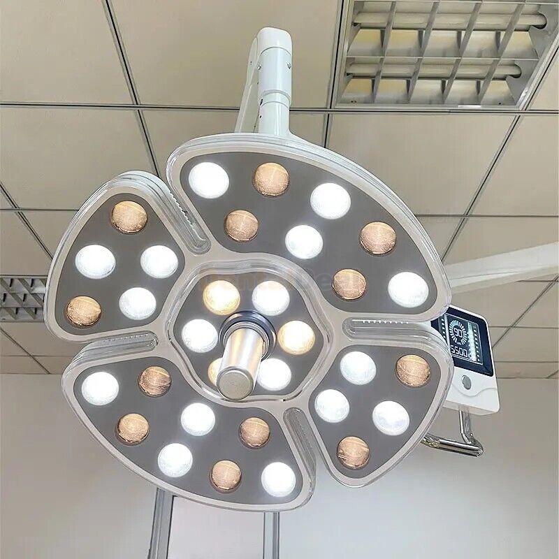 Saab KY-P139-2 Ceiling Mounted Dental Medical Surgical Lamp 64 LEDs Double Heads